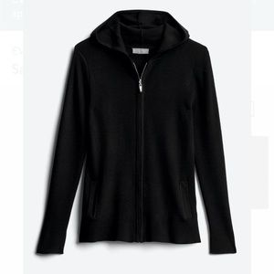 Sana Waffle Zip Up Cardigan